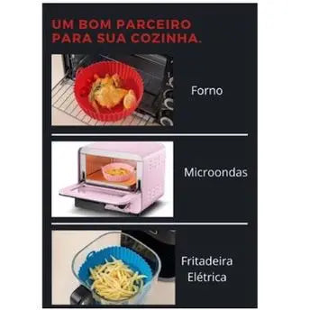 Forma de Silicone para Air Fryer