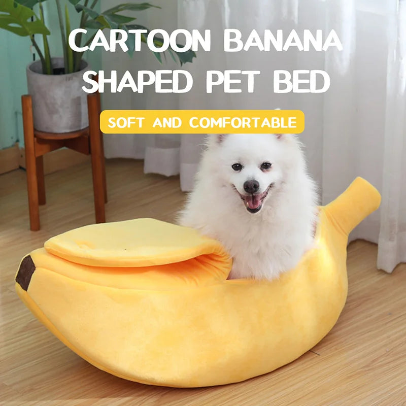 Cama Portátil em Formato de Banana